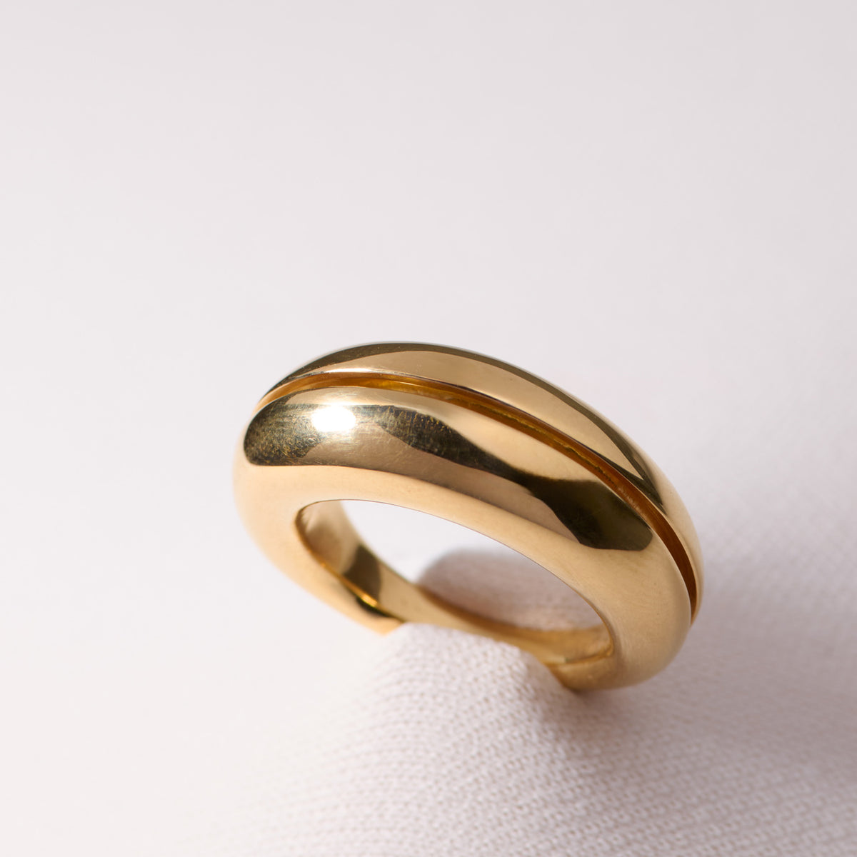 HOLLOW RING 02 SV/G