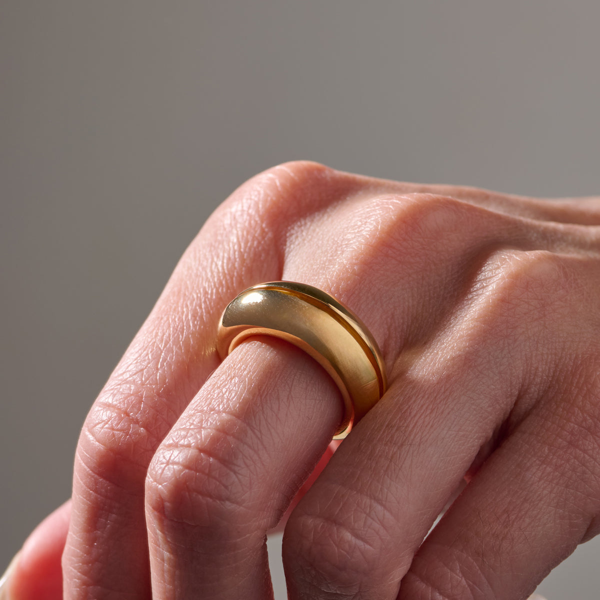 HOLLOW RING 02 SV/G