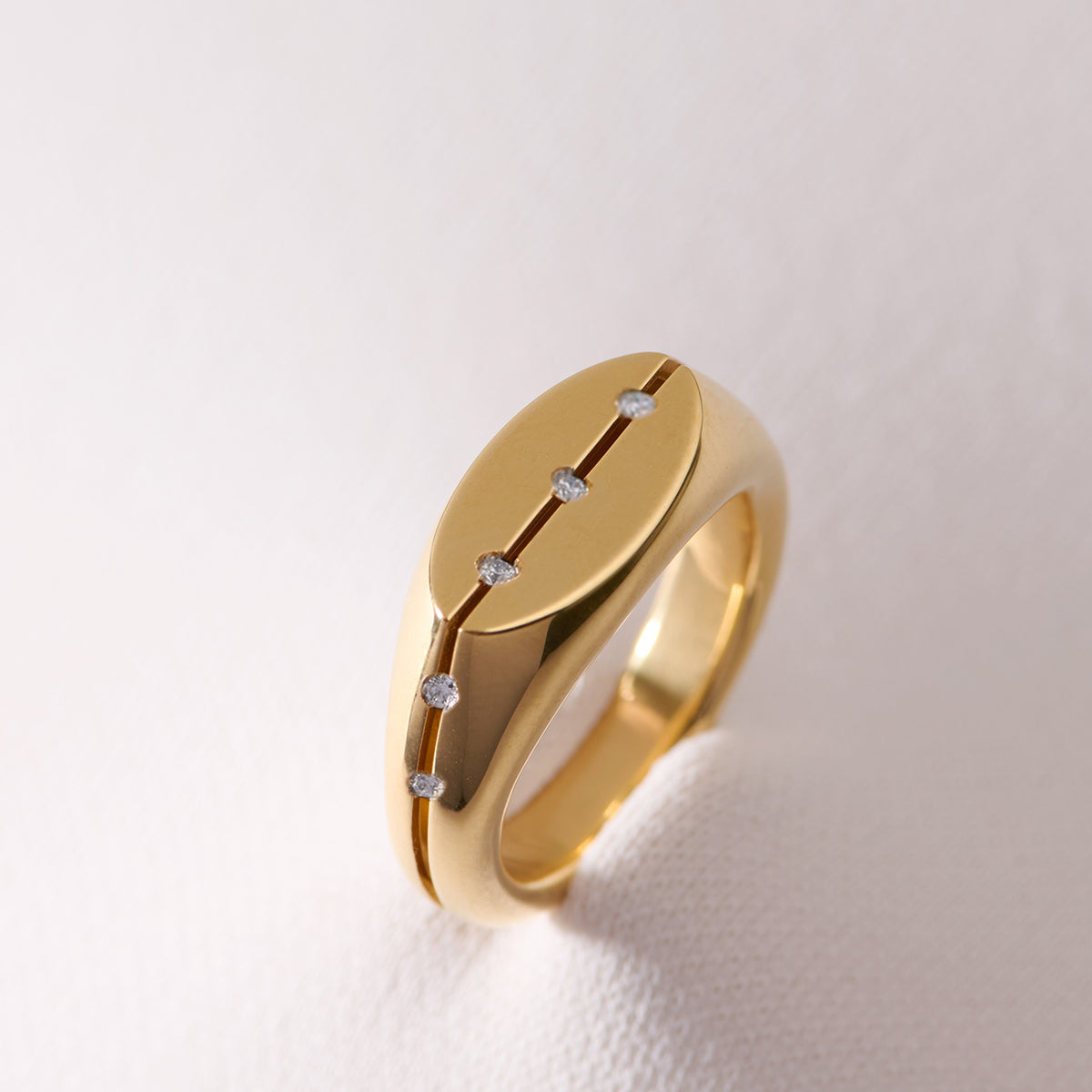 HOLLOW RING 03 SV/G