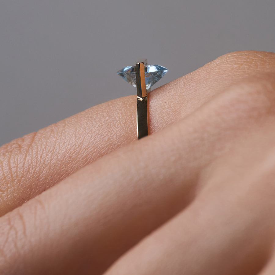 BAND RING AQUAMARINE#3929