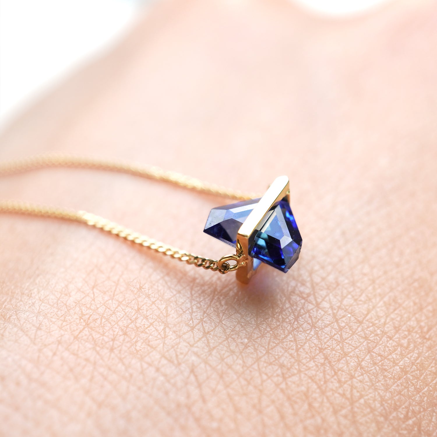 BAND NECKLACE SAPPHIRE #3128