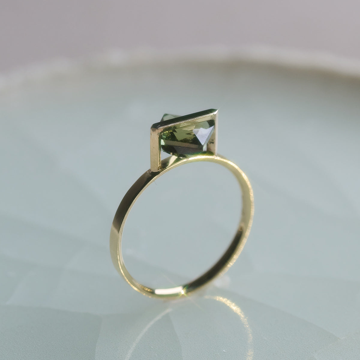 BAND RING TOURMALINE#4019