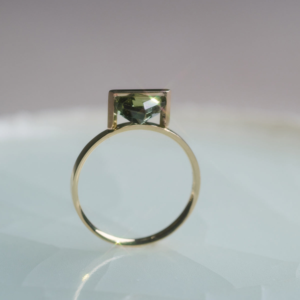 BAND RING TOURMALINE#4019