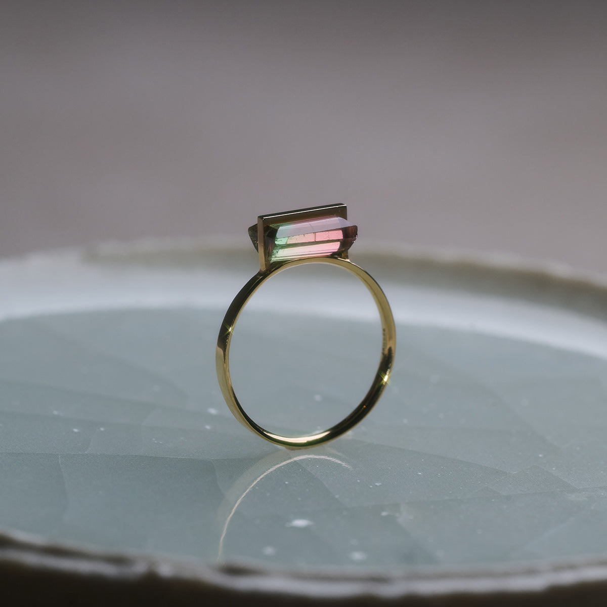 BAND RING TOURMALINE#3686