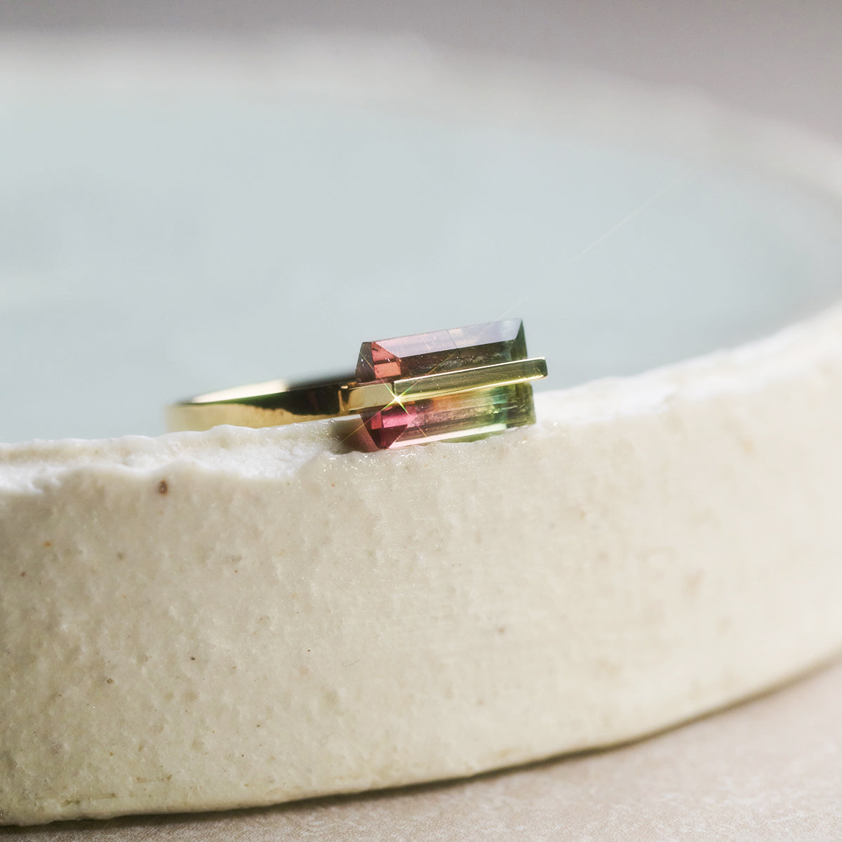 BAND RING TOURMALINE#3686