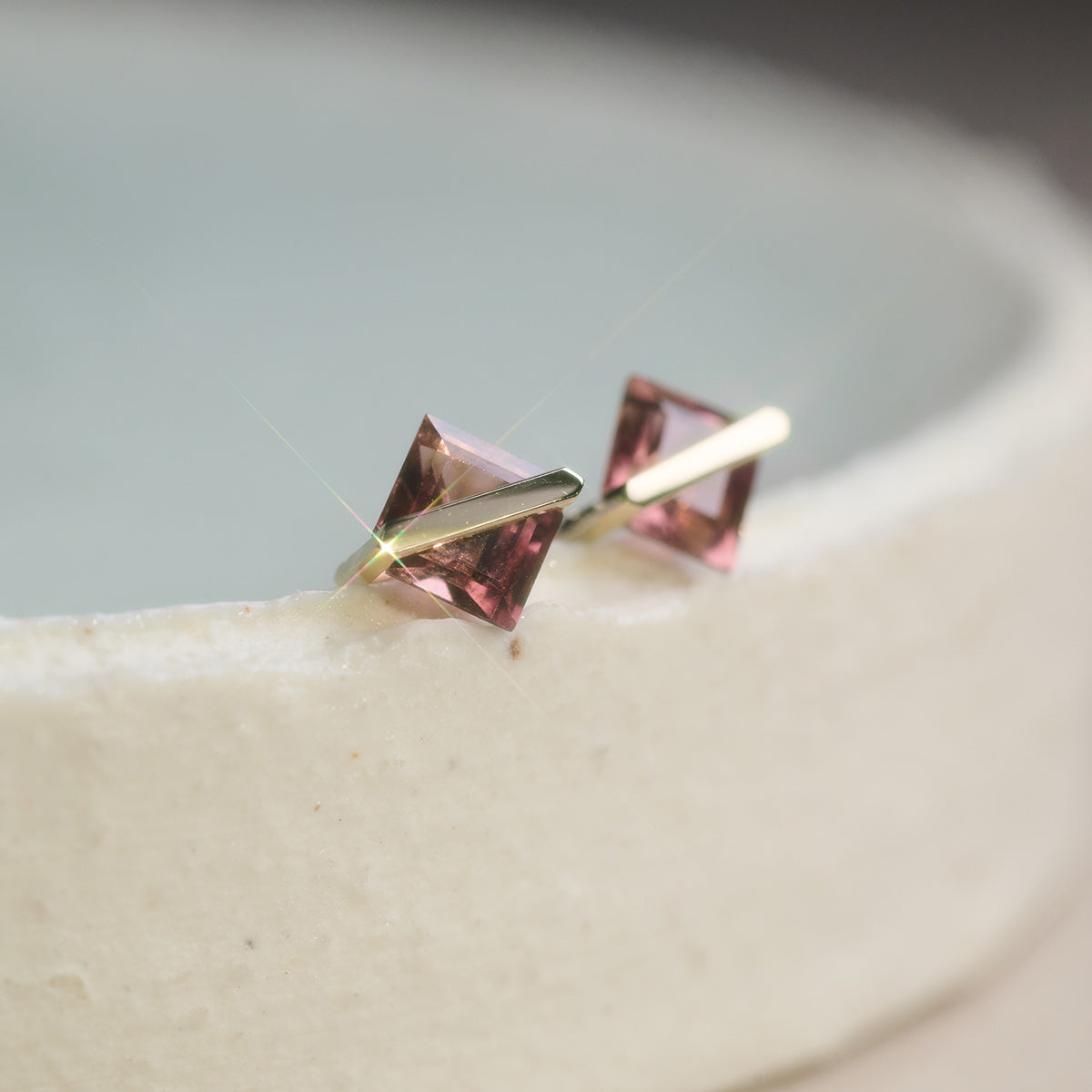 BAND EARRINGS TOURMALINE #4023