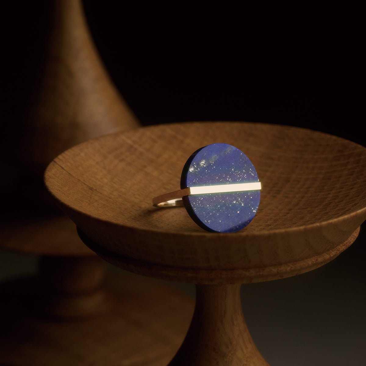 SLICE RING LAPIS LAZURI#4025