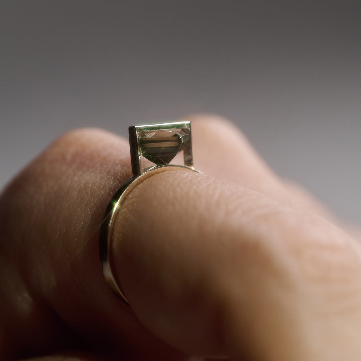 BAND RING TOURMALINE#4019