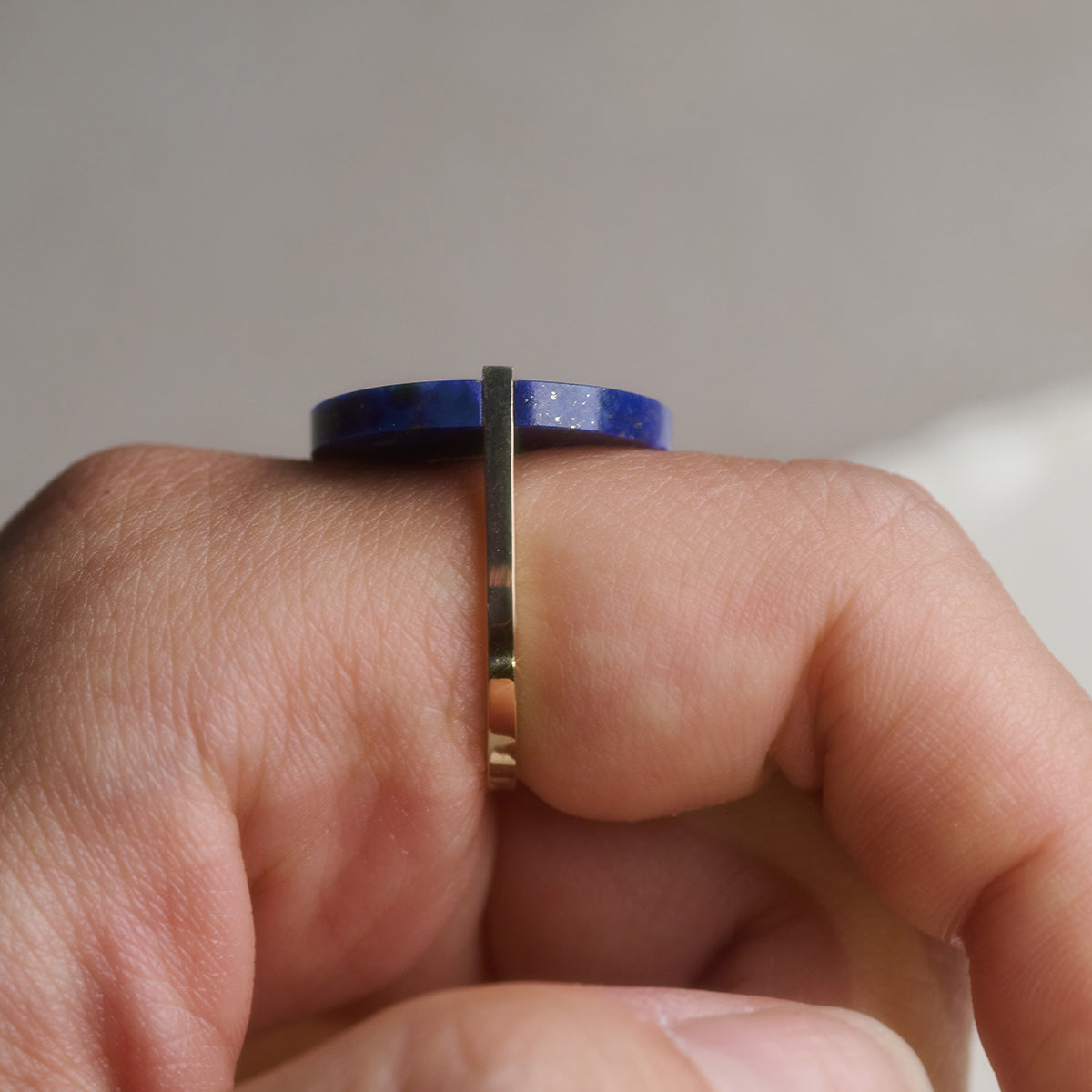 SLICE RING LAPIS LAZURI#4025