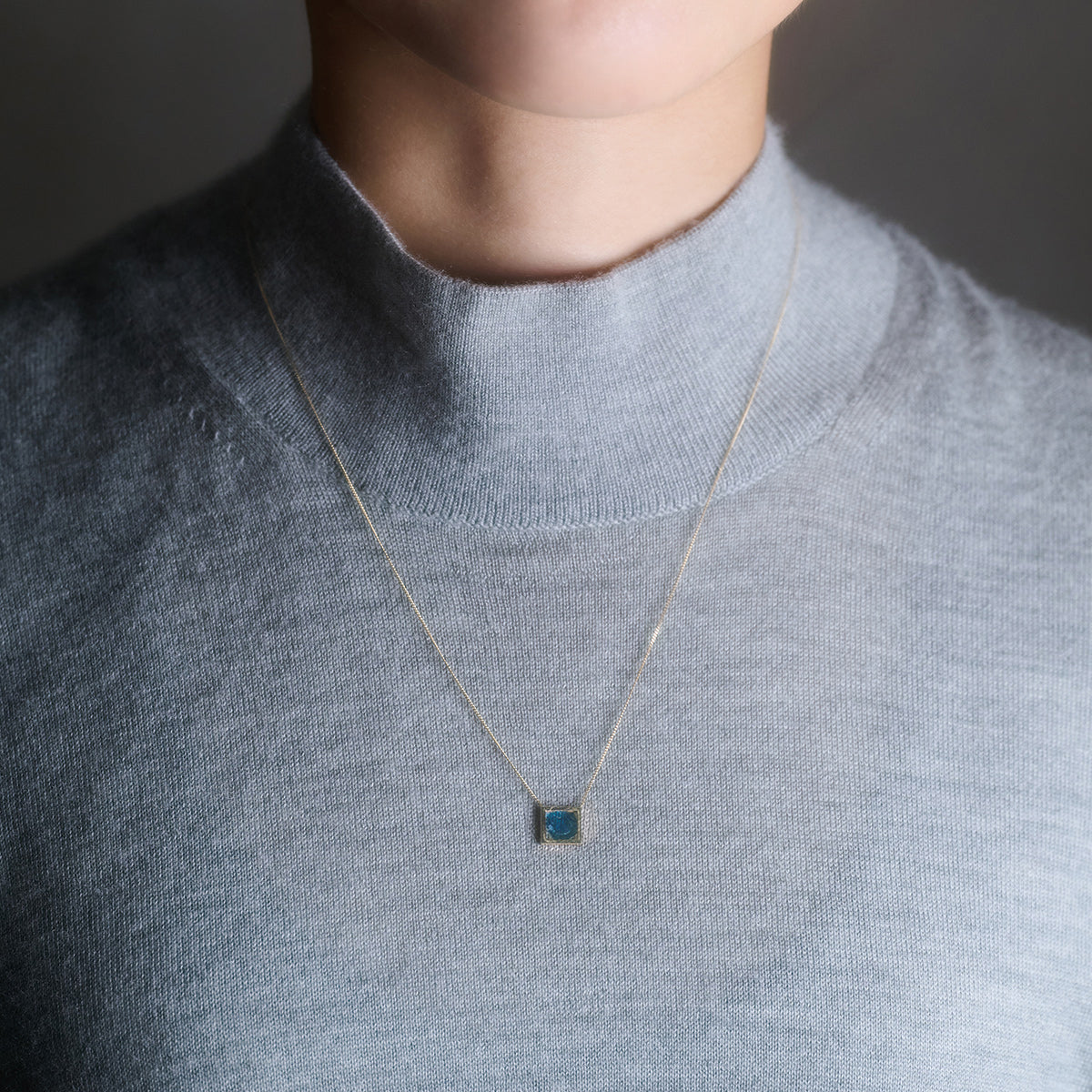 FRAME DIAMOND NECKLACE #3767