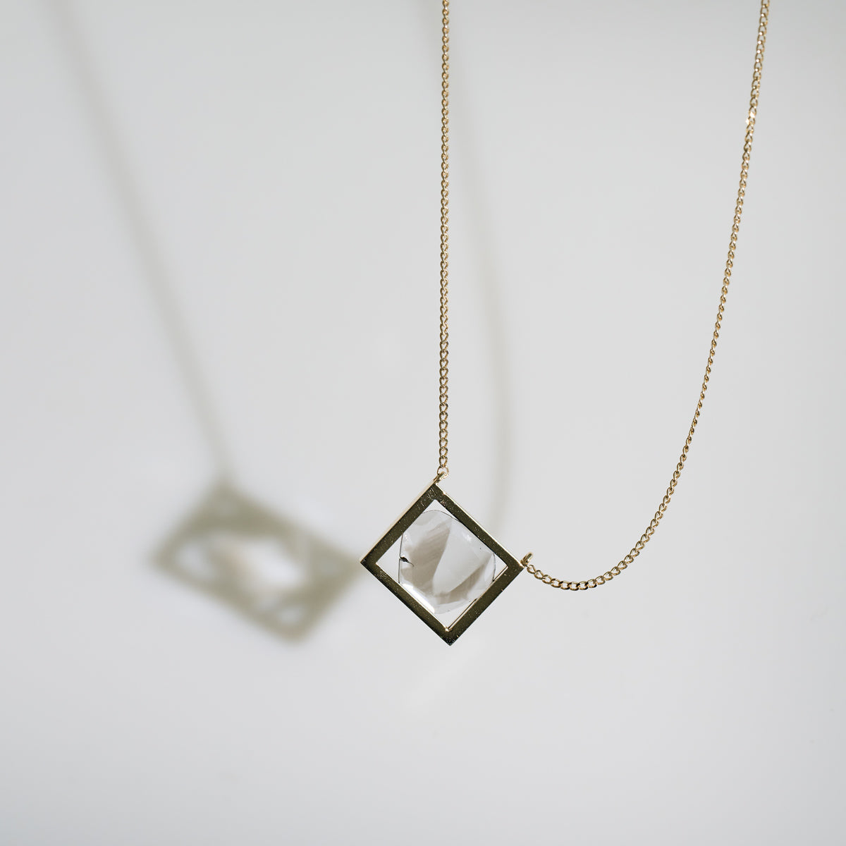 FRAME DIAMOND NECKLACE N#4302