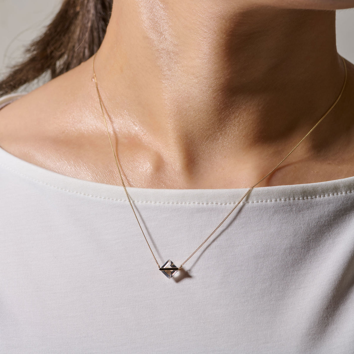 BAND NECKLACE QUARTZ ♯4332