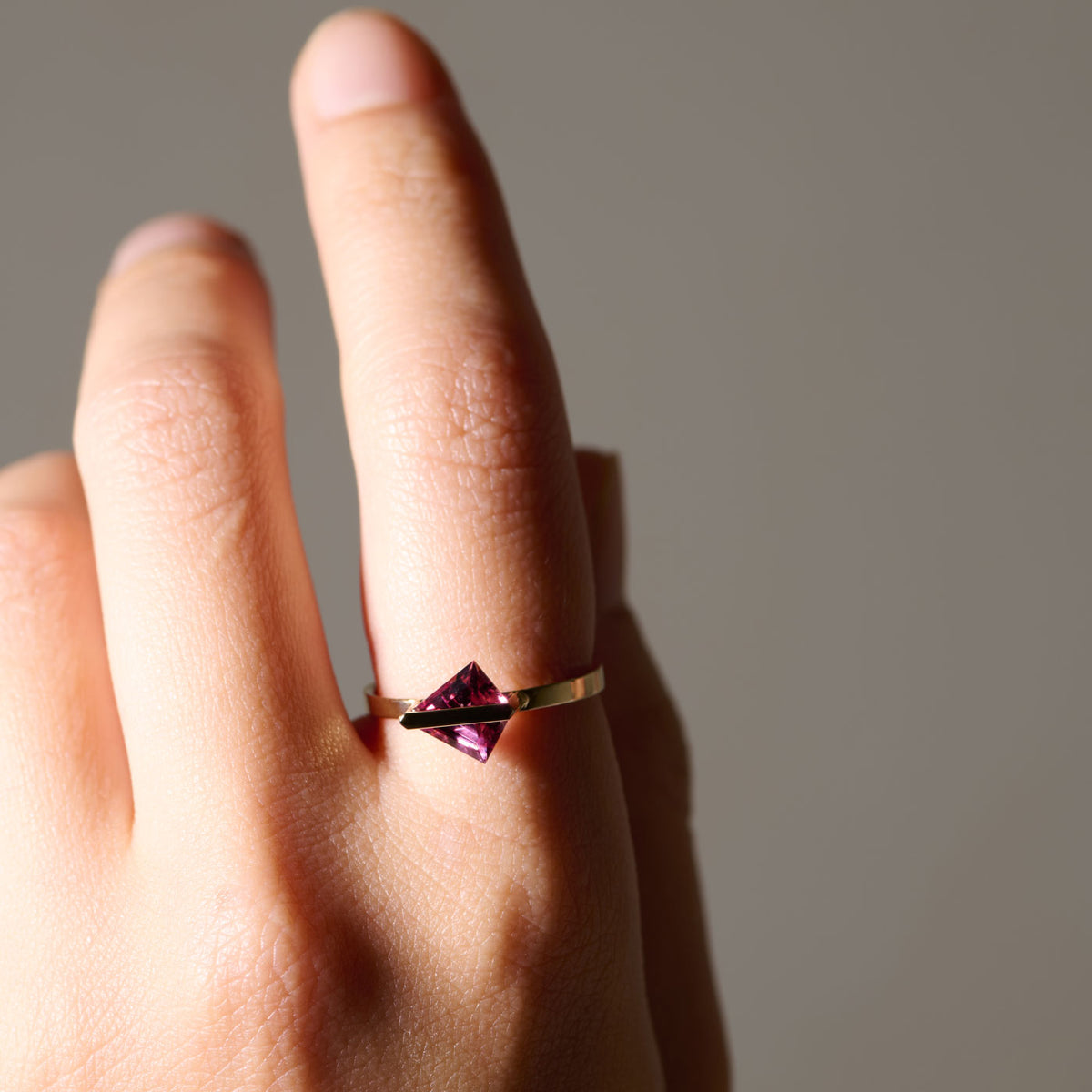 BAND RING TOURMALINE #4349