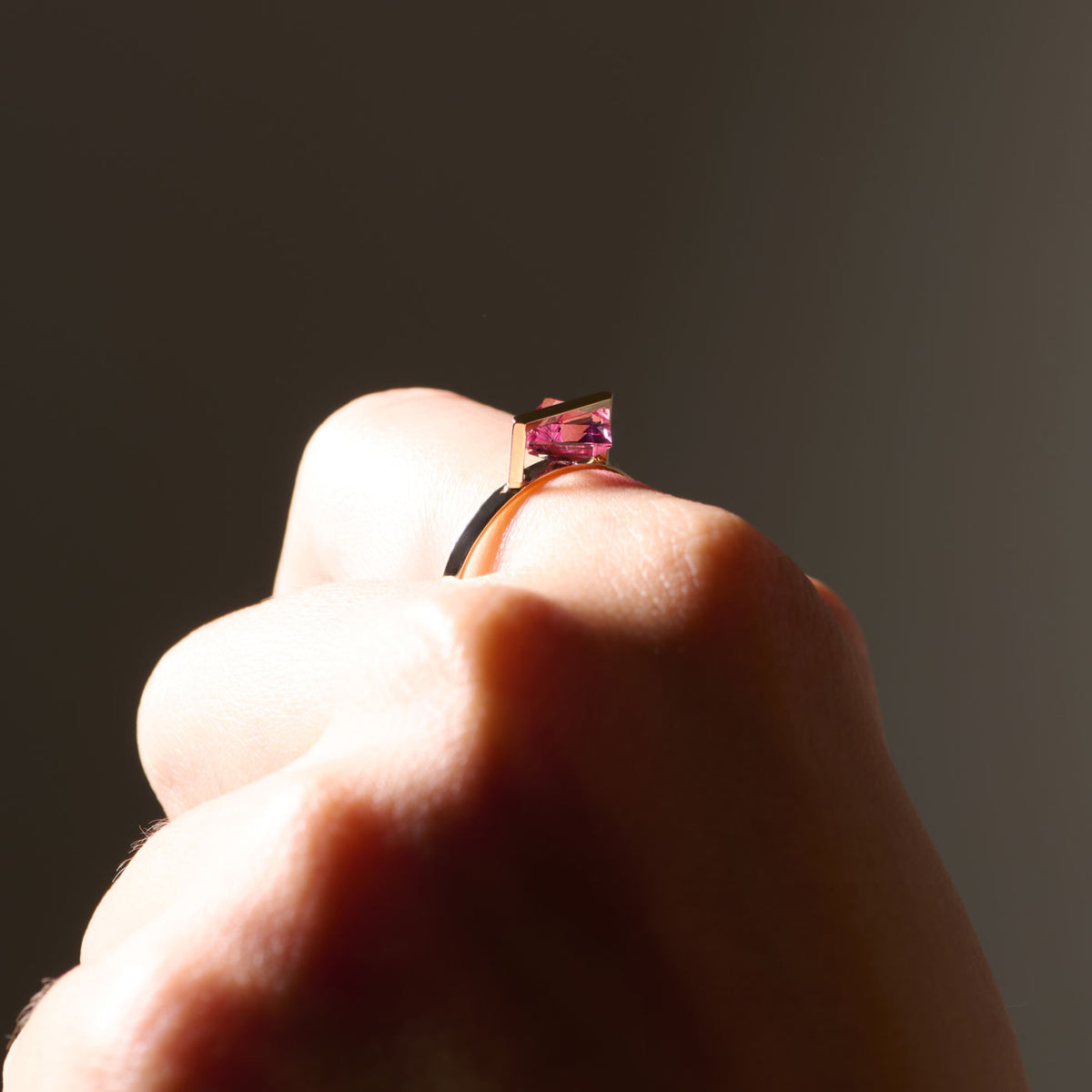 BAND RING TOURMALINE #4349