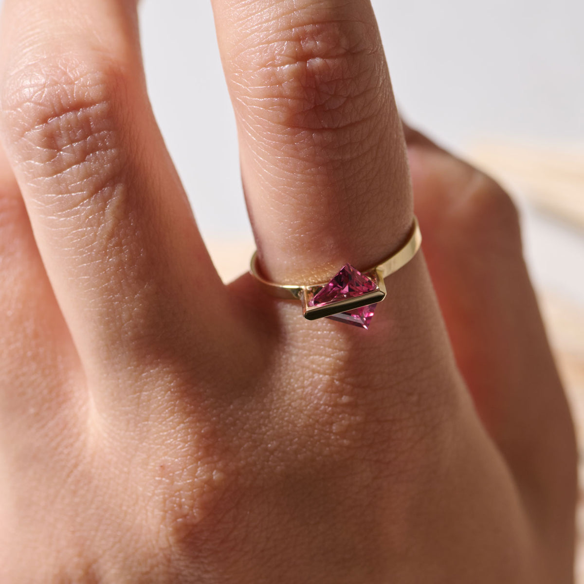 BAND RING TOURMALINE #4349
