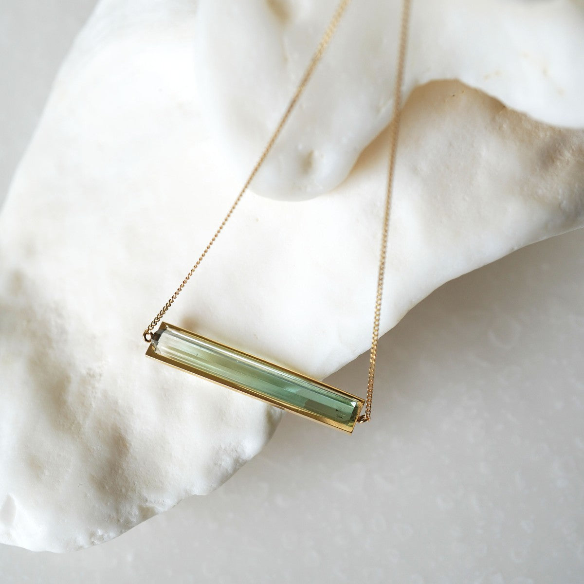 BAND NECKLACE TOURMALINE #4224