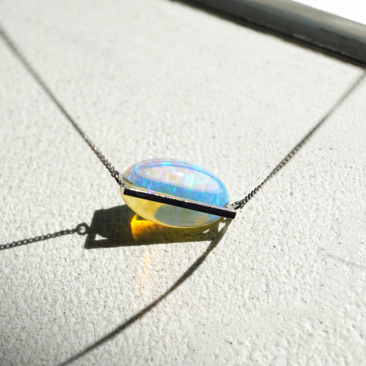 BAND NECKLACE OPAL #4130