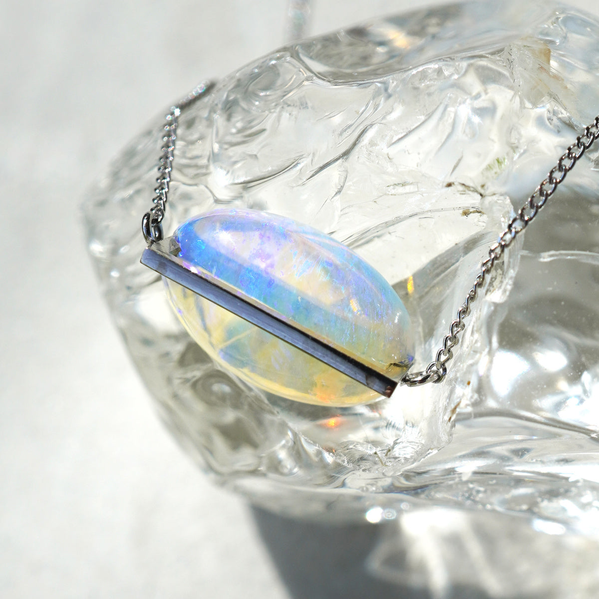 BAND NECKLACE OPAL #4130
