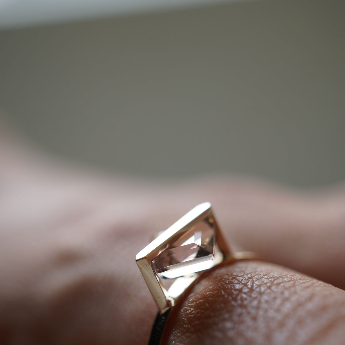 BAND RING AMETRINE#4241
