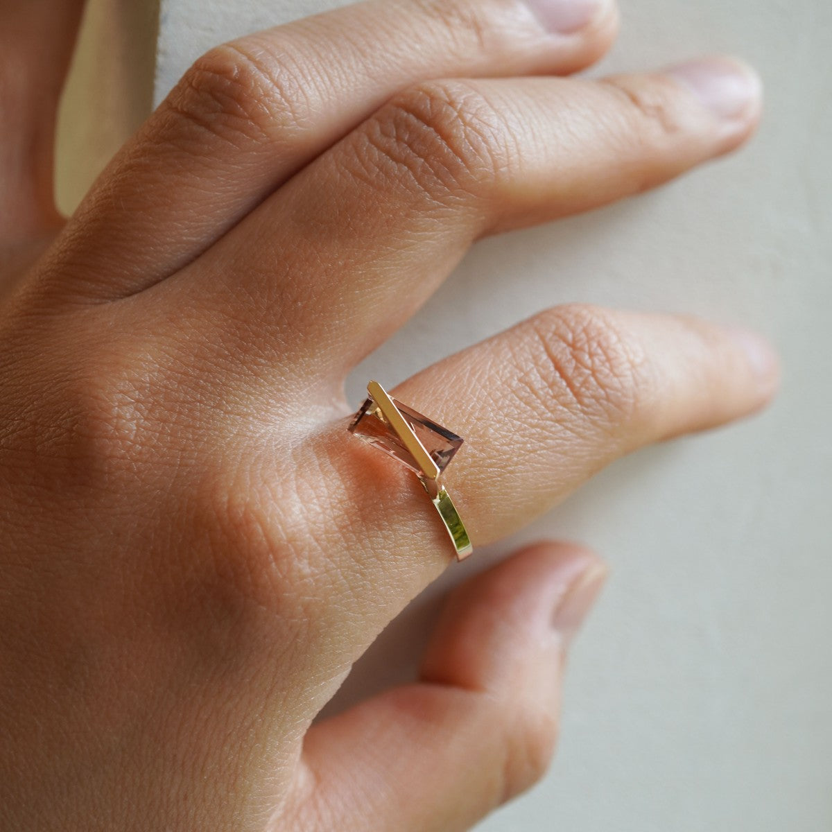BAND RING OREGON SUNSTONE #4244