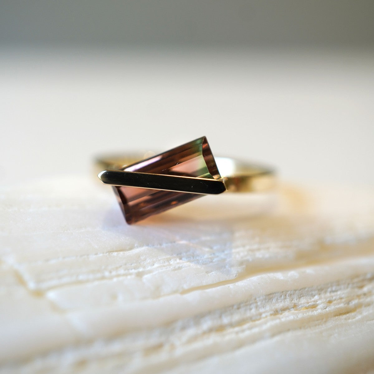 BAND RING TOURMALINE#4245