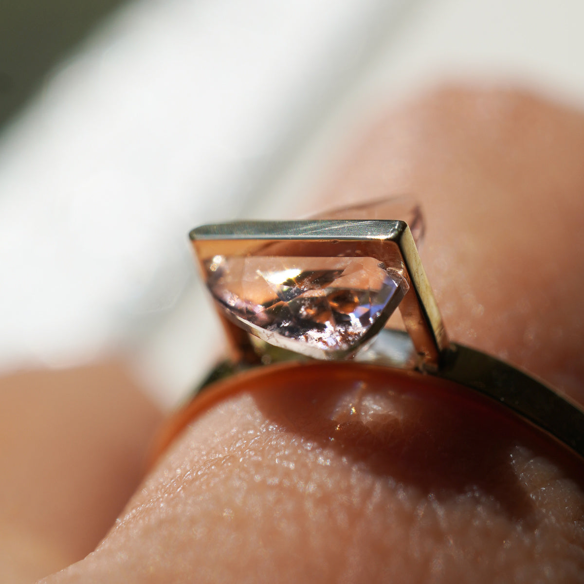 BAND RING MORGANITE#4246