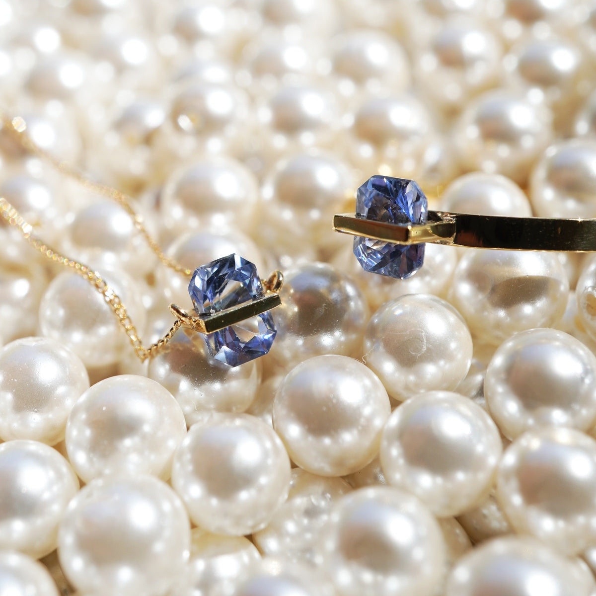 BAND NECKLACE SAPPHIRE #4260