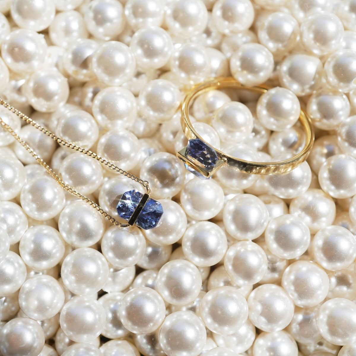 BAND NECKLACE SAPPHIRE #4260