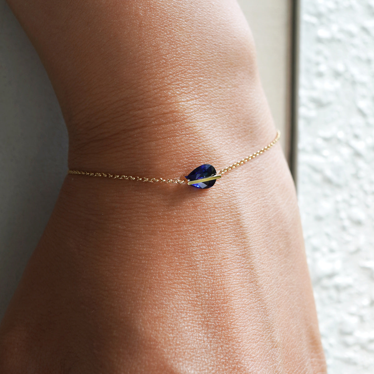 BAND BRACELET SAPPHIRE#4285