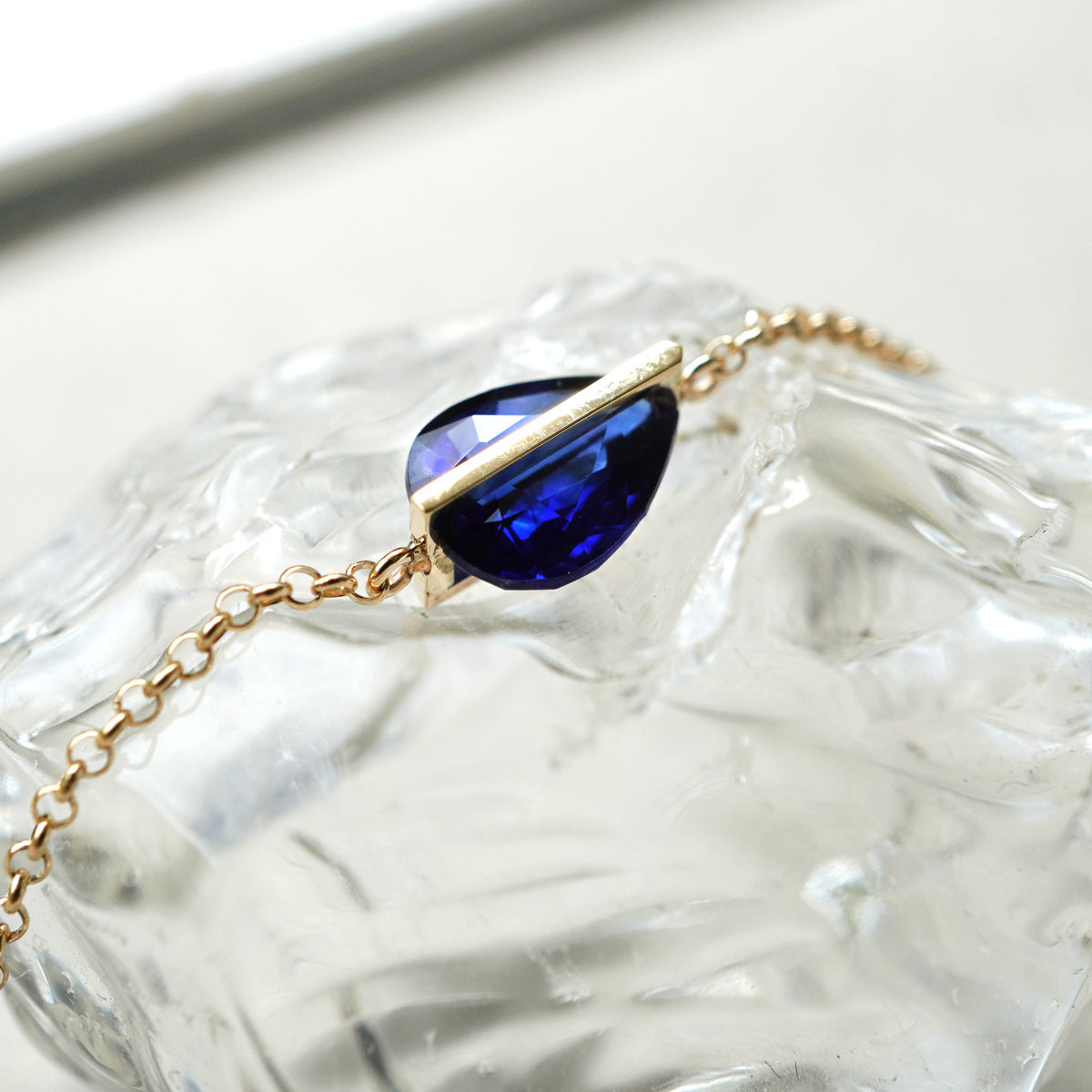 BAND BRACELET SAPPHIRE#4285