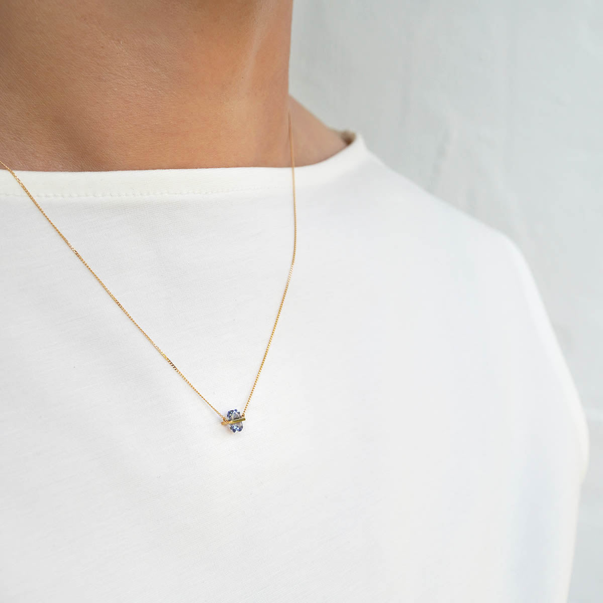 BAND NECKLACE SAPPHIRE #4260