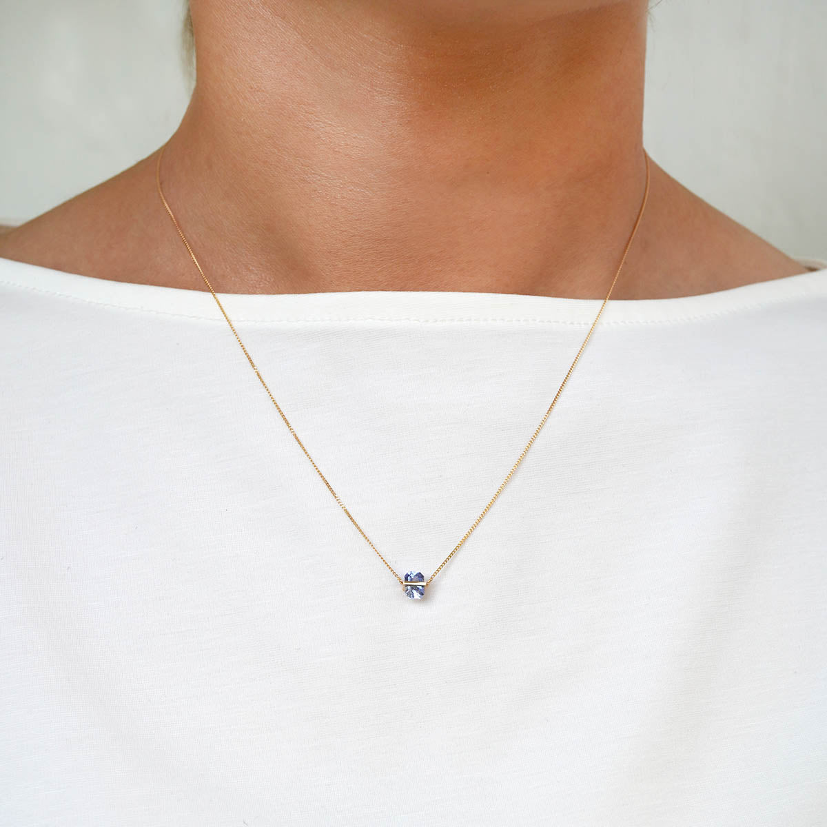 BAND NECKLACE SAPPHIRE #4260