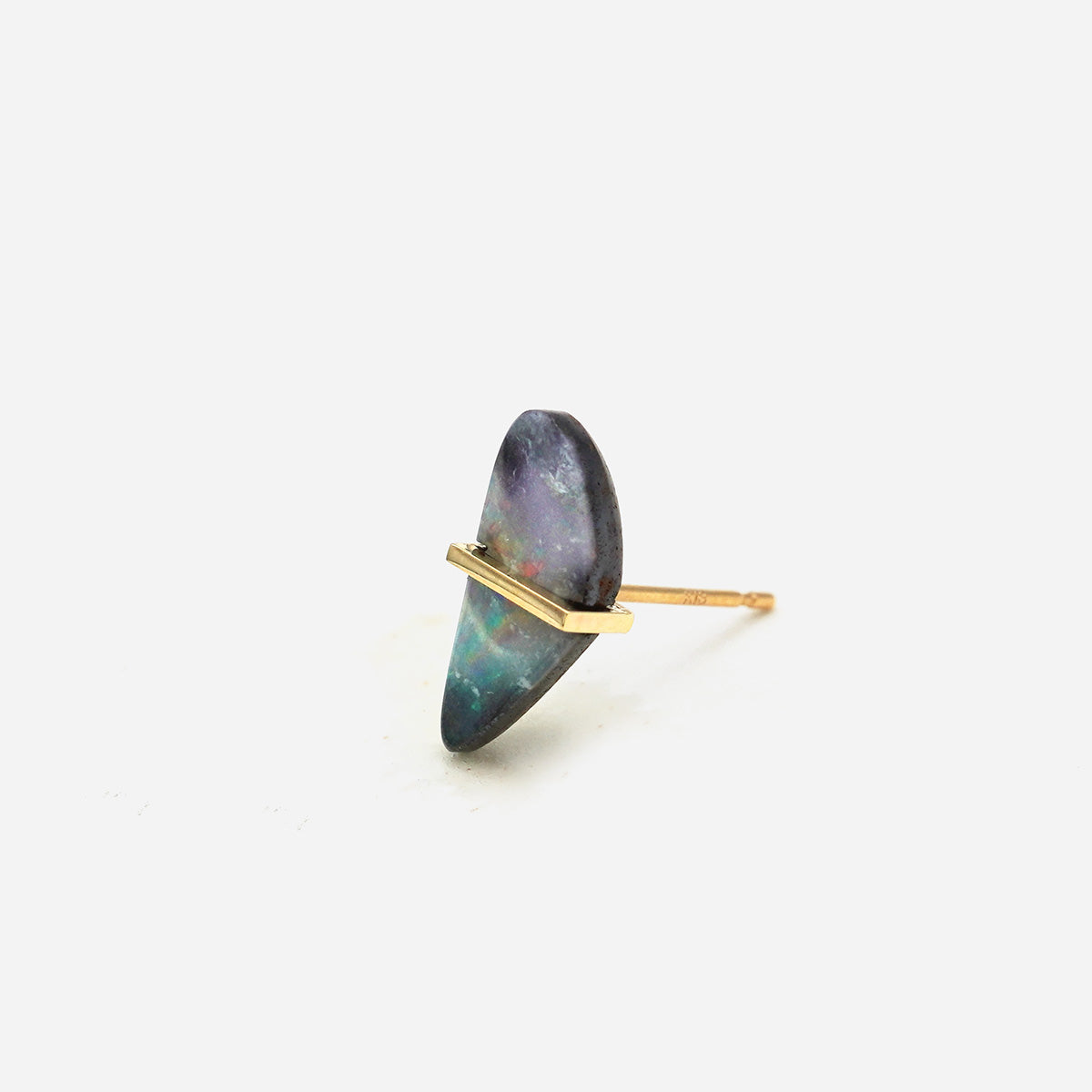BAND EARRING BOULDER OPAL#4291