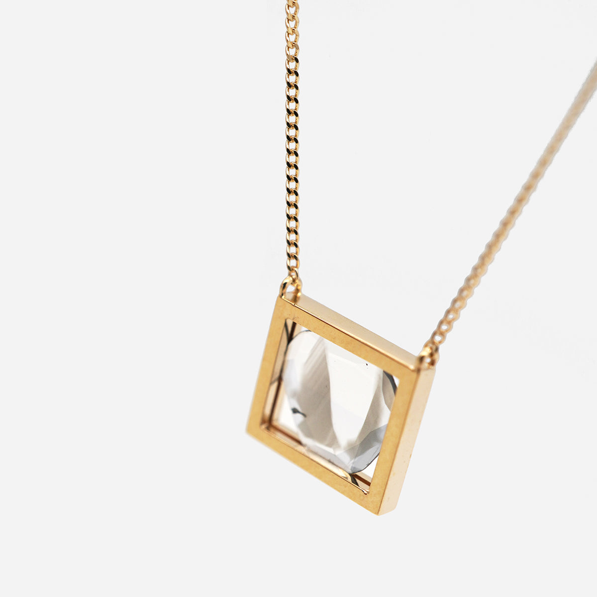FRAME DIAMOND NECKLACE N#4302