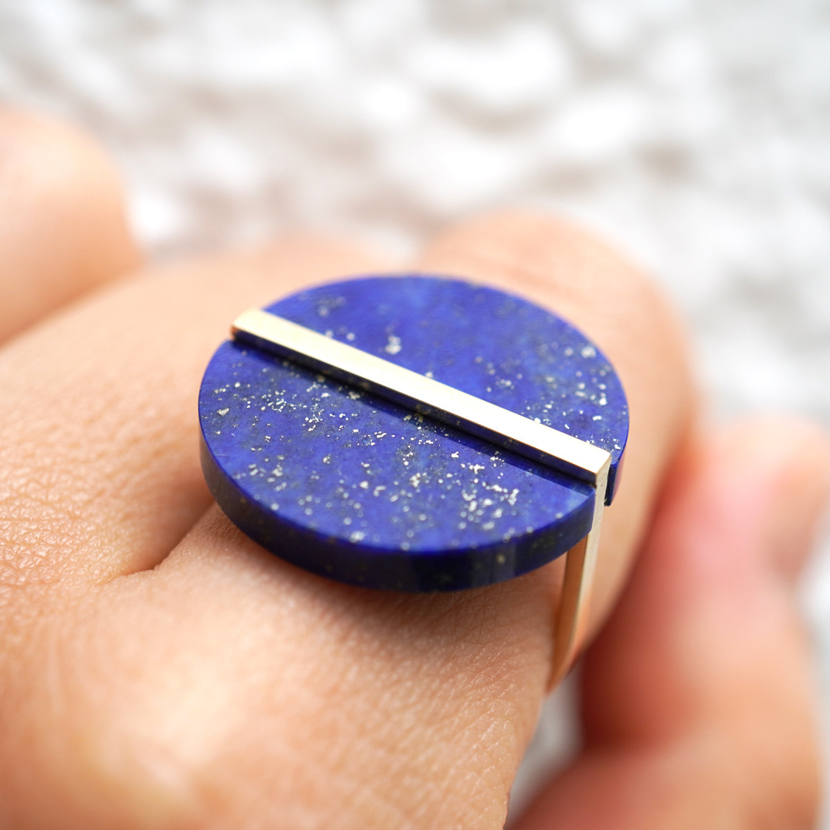 SLICE RING LAPISLAZURI#4318