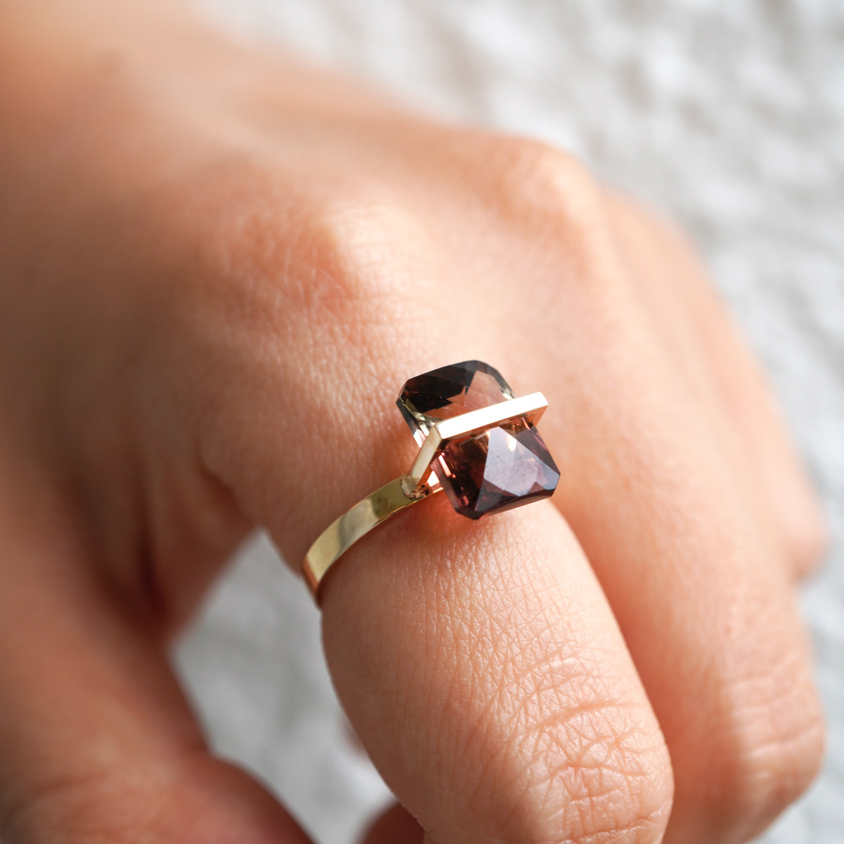 BAND RING TOURMALINE#4309