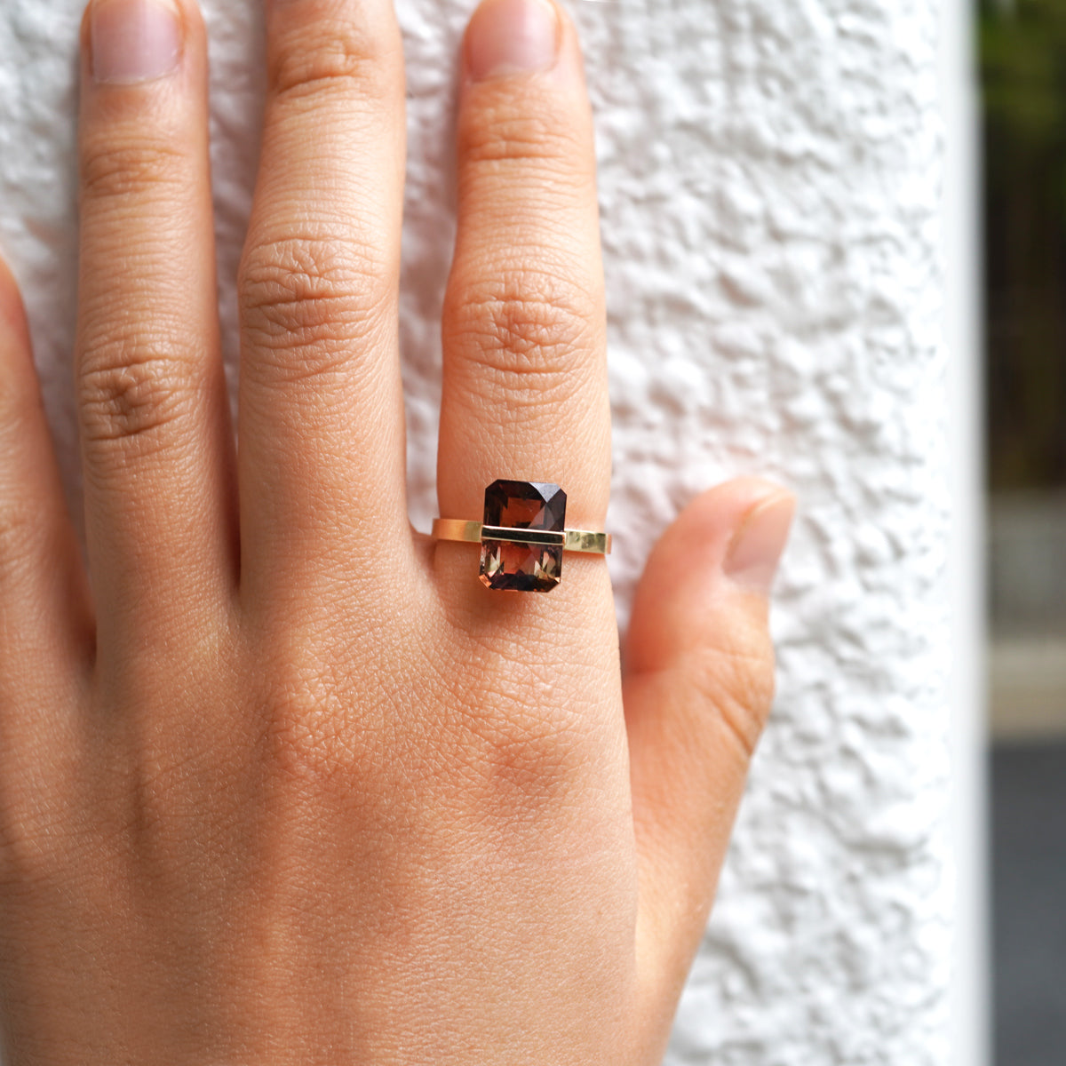 BAND RING TOURMALINE#4309