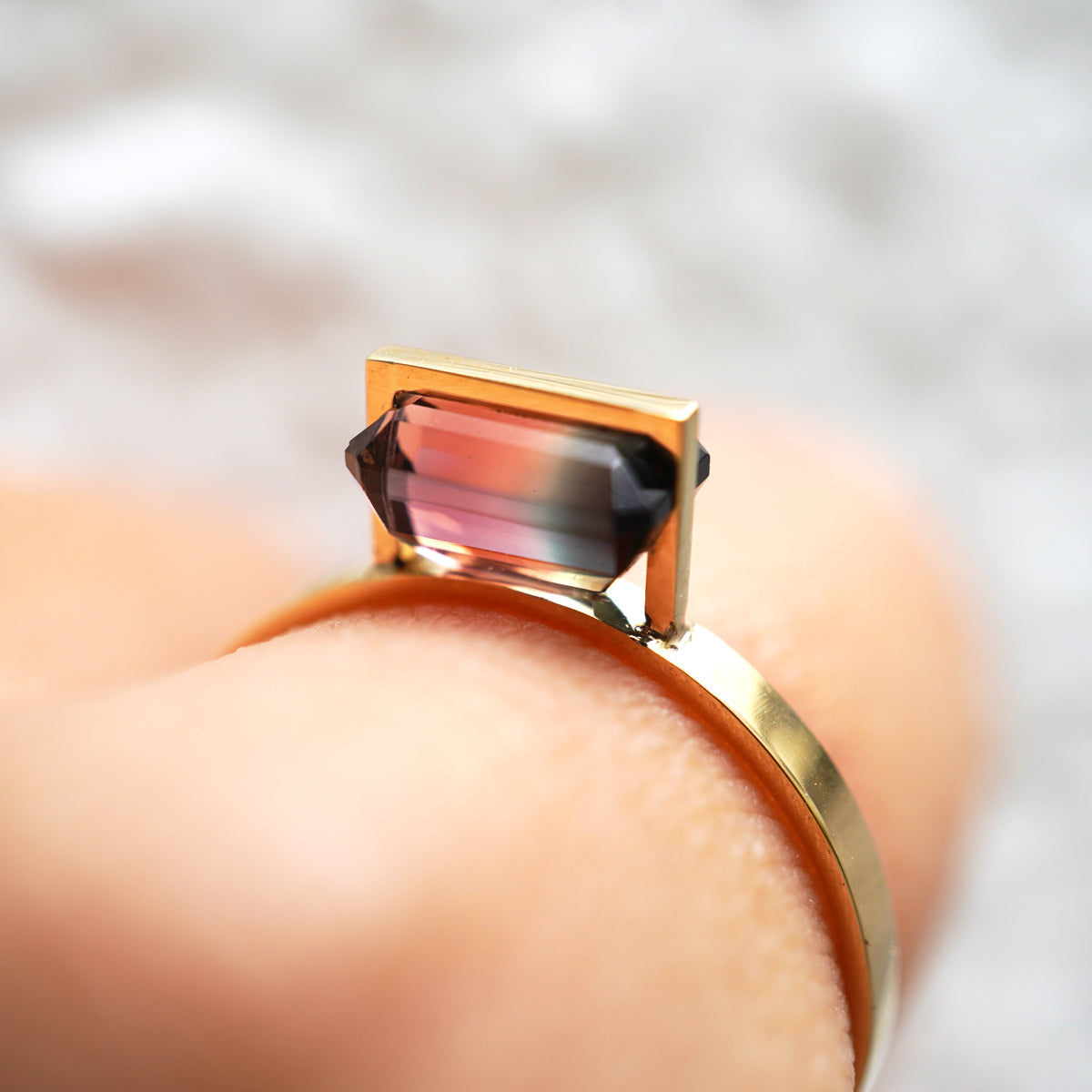 BAND RING TOURMALINE#4308