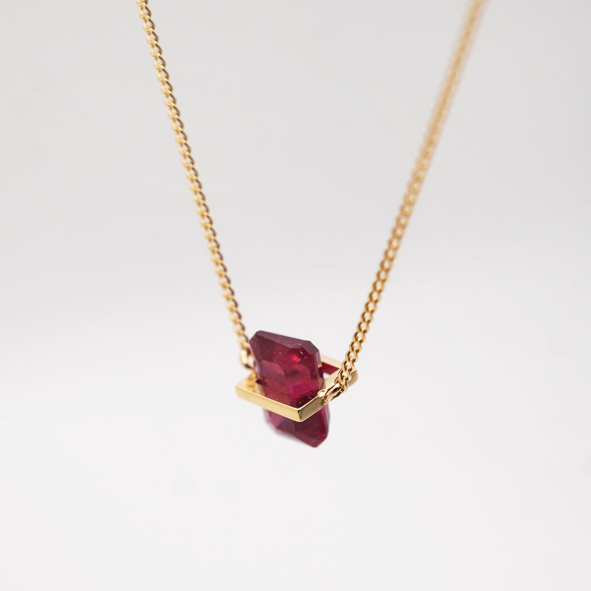 BAND NECKLACE RUBY ♯4331