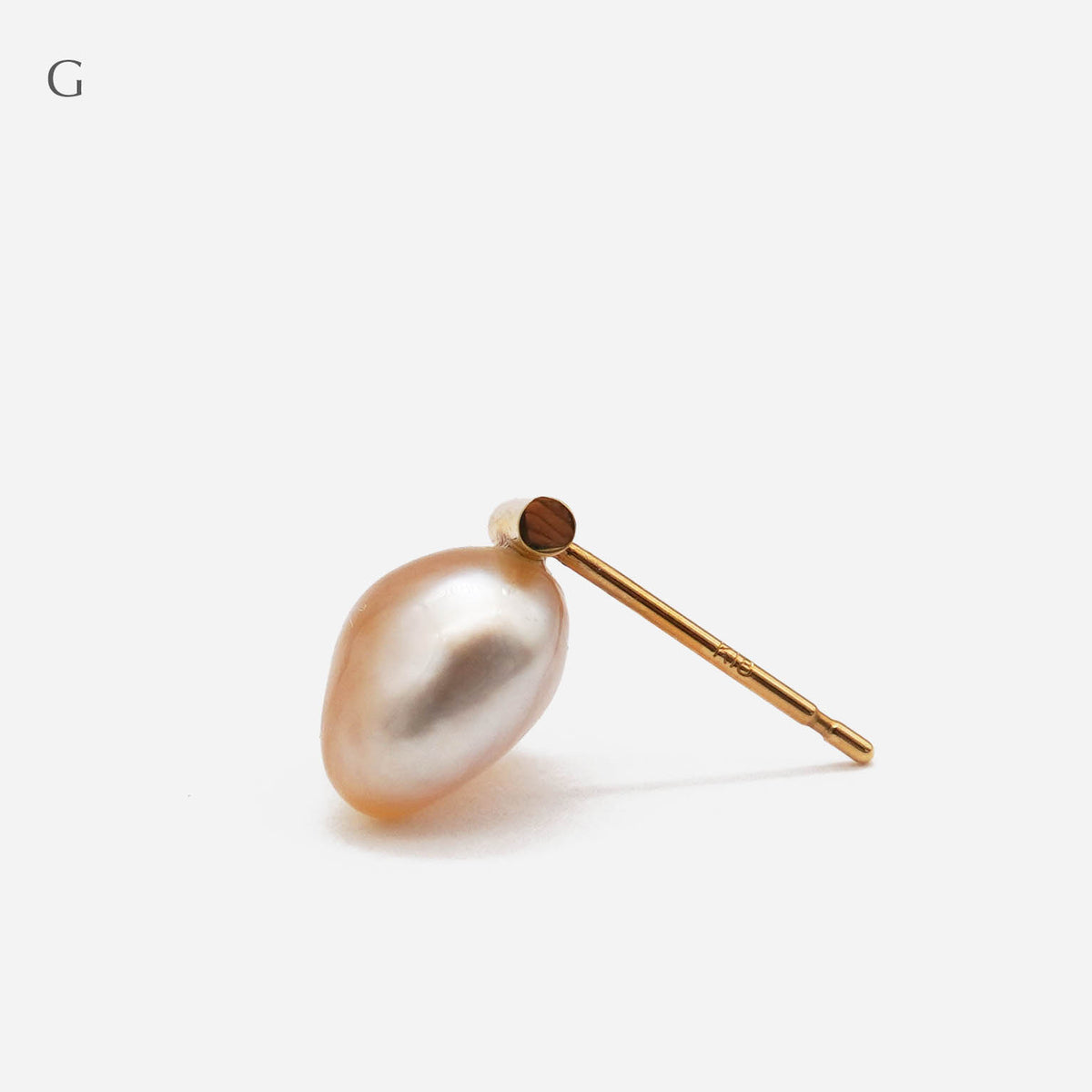 BAROQUE PEARL EARRING M