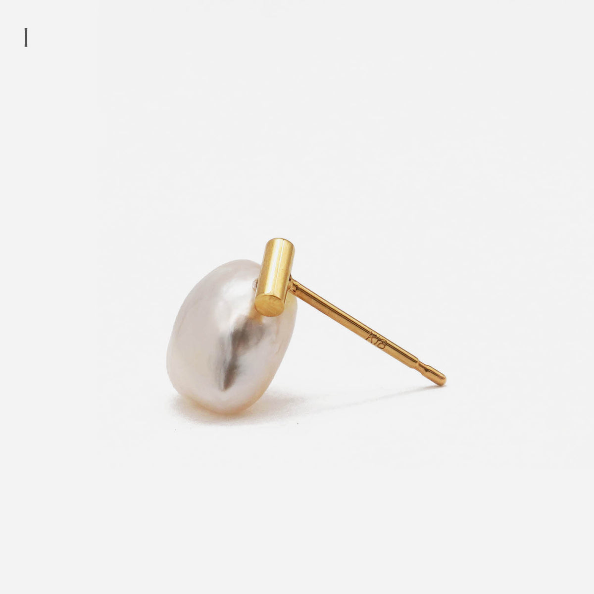 BAROQUE PEARL EARRING M