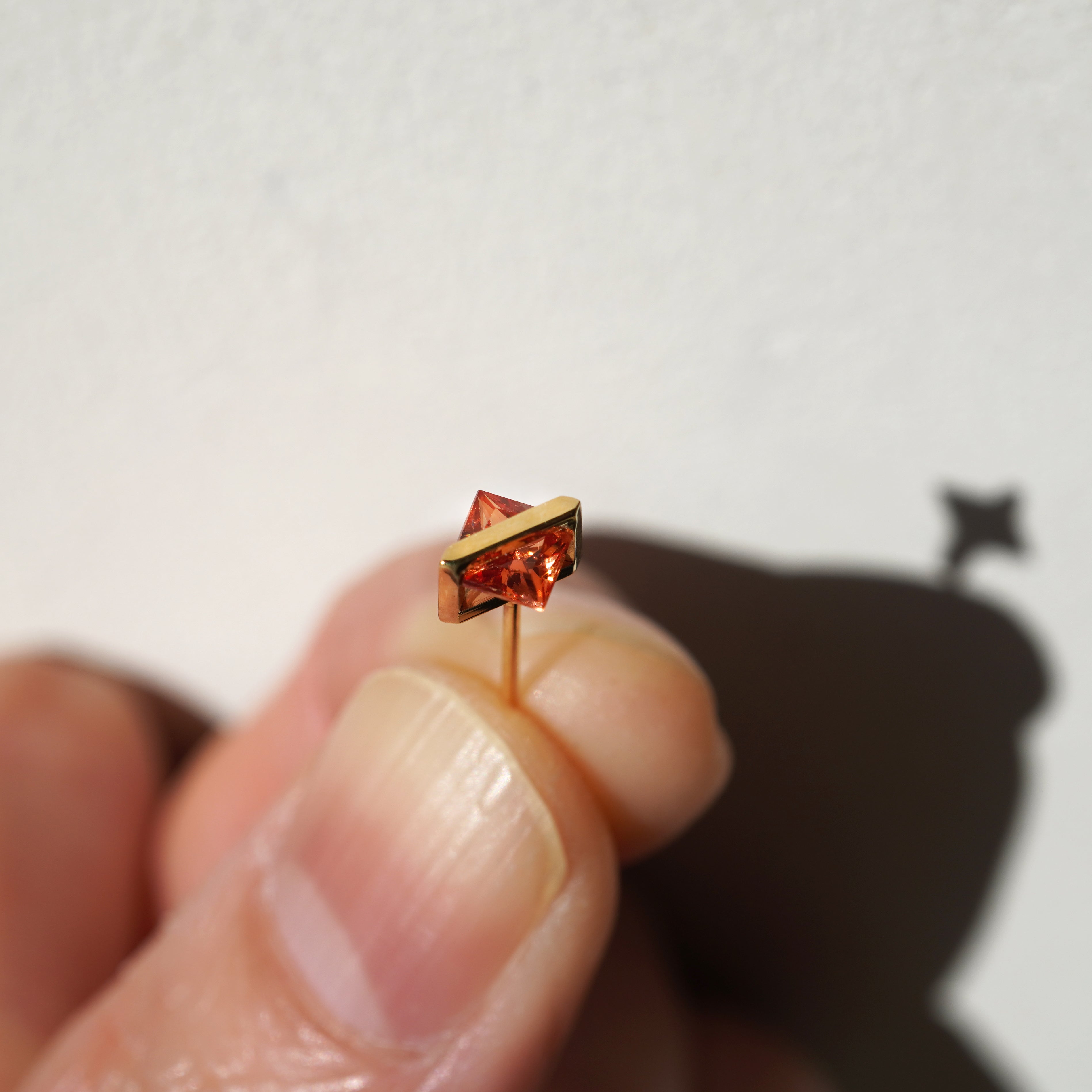 BAND SINGLE EARRING SAPPHIRE #3287