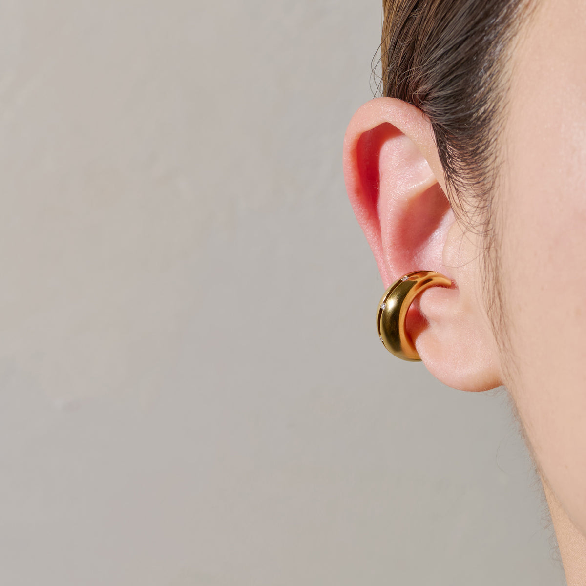 HOLLOW EARCUFF SV/G