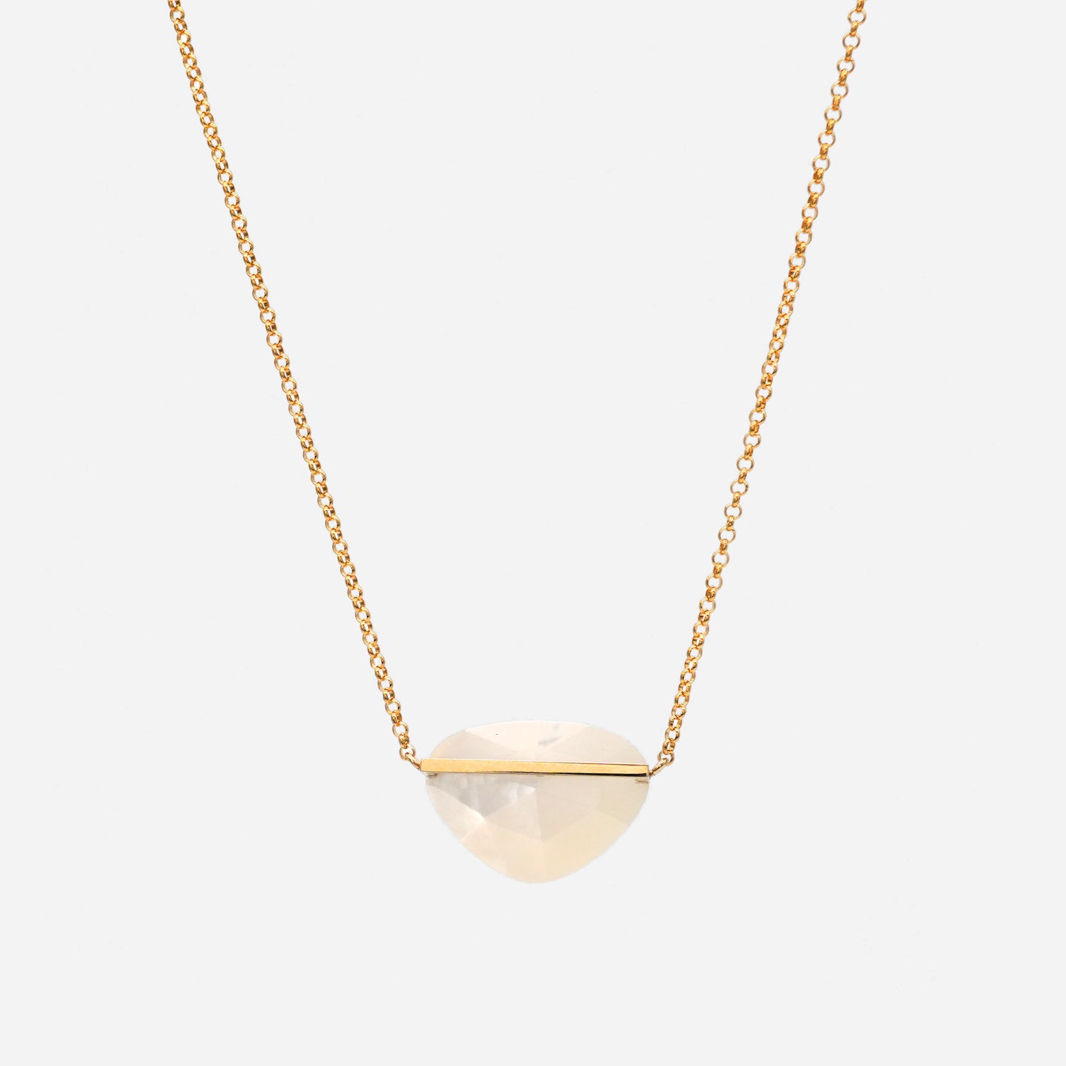 BAND NECKLACE MOTHER OF PEARL #3864