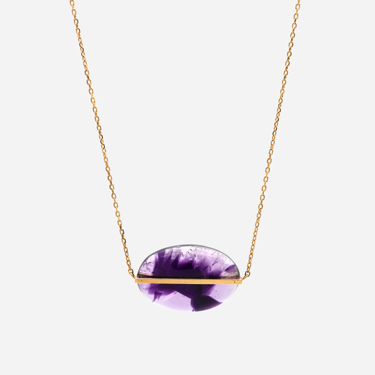 BAND NECKLACE AMETHYST ELESTIAL #3266