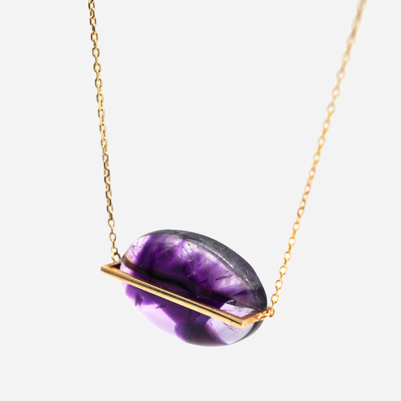 BAND NECKLACE AMETHYST ELESTIAL #3266