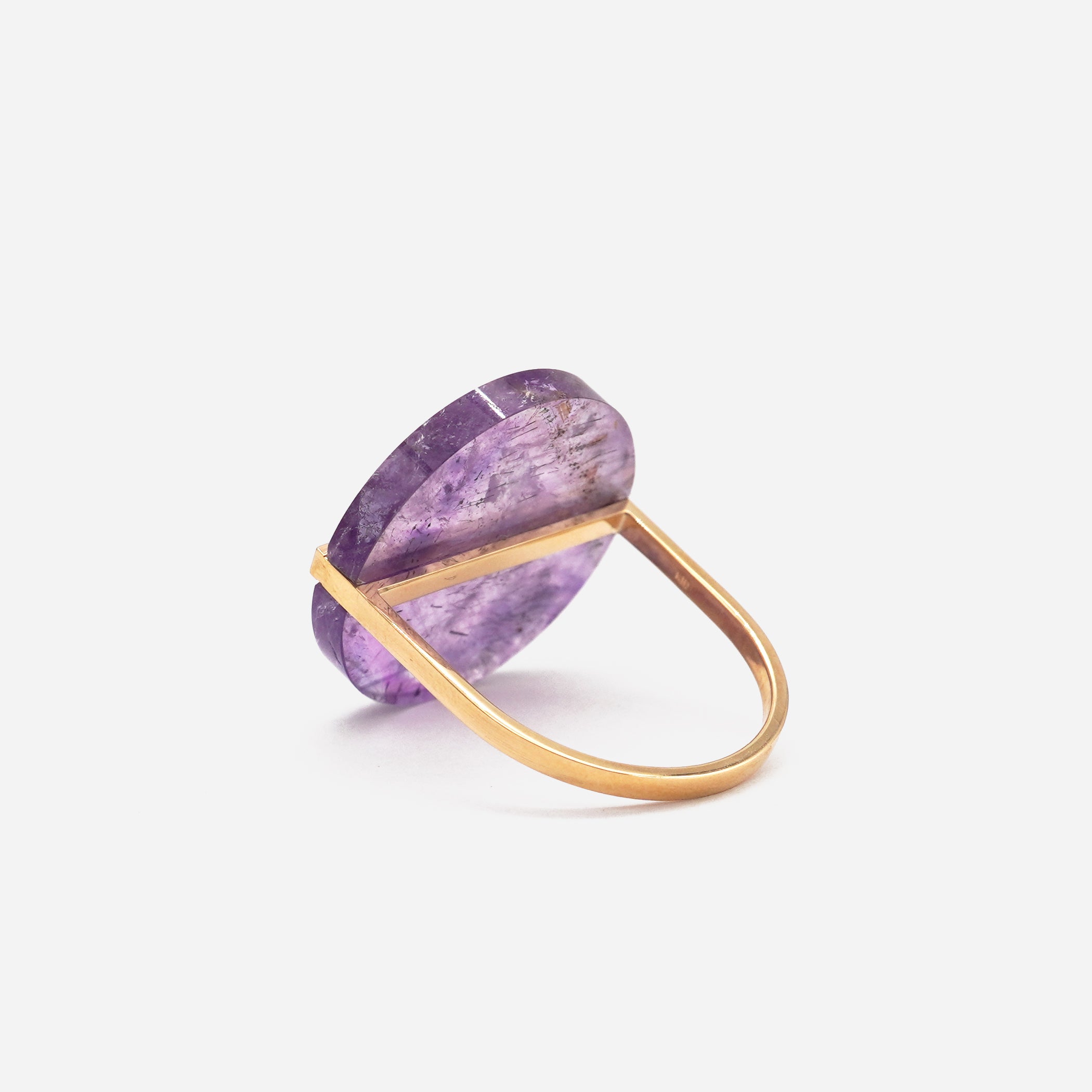 SLICE RING AMETHYST #3244