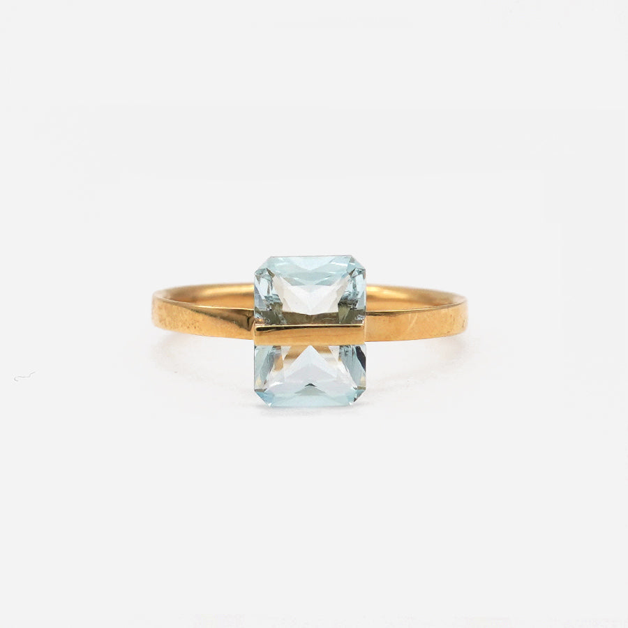 BAND RING AQUAMARINE#3664