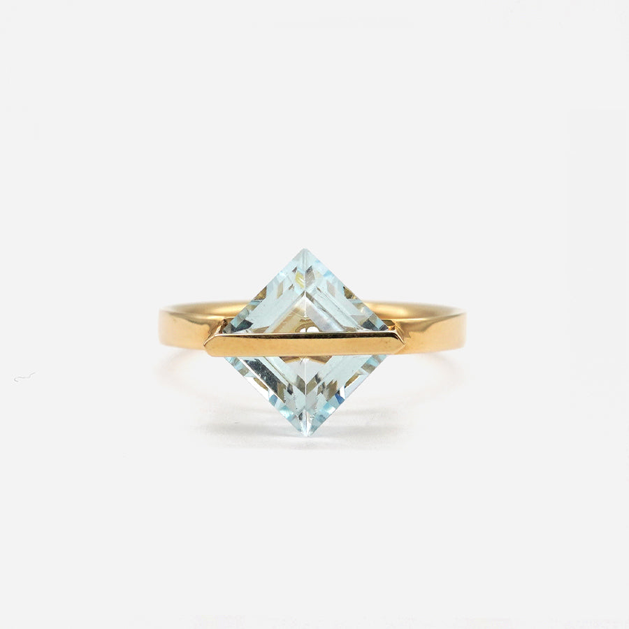 BAND RING AQUAMARINE #3366