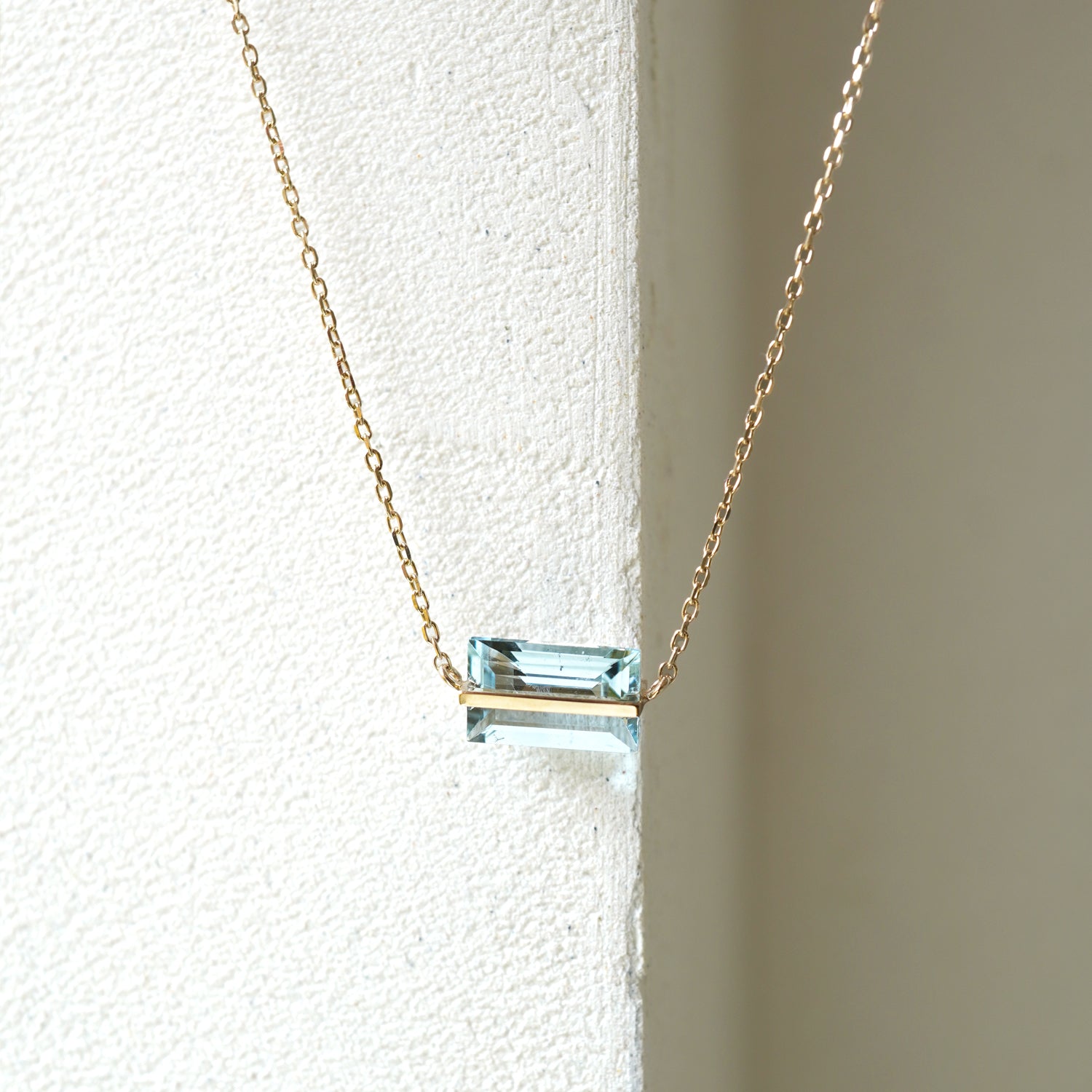 BAND NECKLACE AQUAMARINE #3335